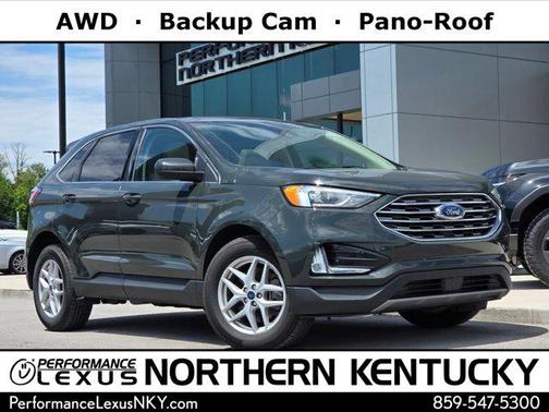 Forged Green Metallic 2022 Ford Edge SEL