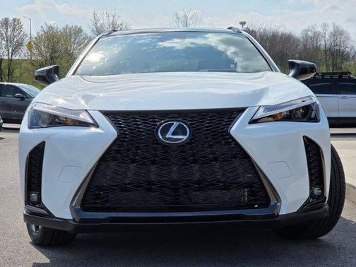 Ultra White w/Obsidian Roof 2026 Lexus UX 300h F SPORT Design