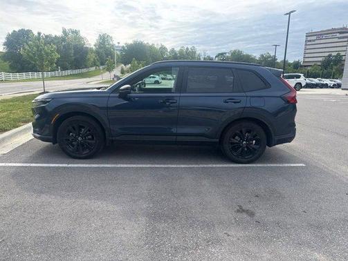 Canyon River Blue Metallic 2026 Honda CR-V Hybrid Sport Touring AWD