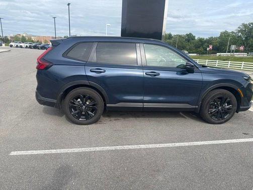 Canyon River Blue Metallic 2026 Honda CR-V Hybrid Sport Touring AWD
