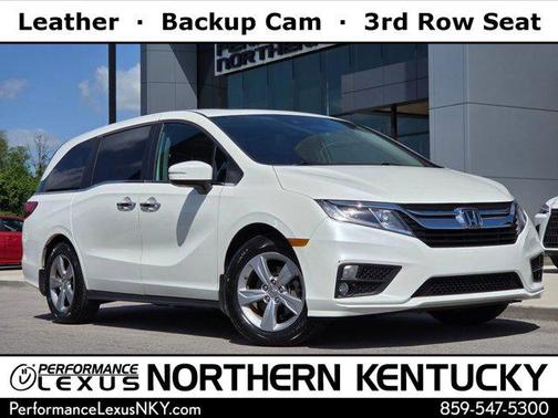 White Diamond Pearl 2019 Honda Odyssey EX-L