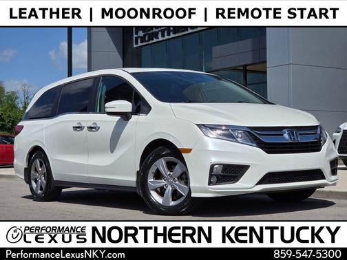 White Diamond Pearl 2019 Honda Odyssey EX-L
