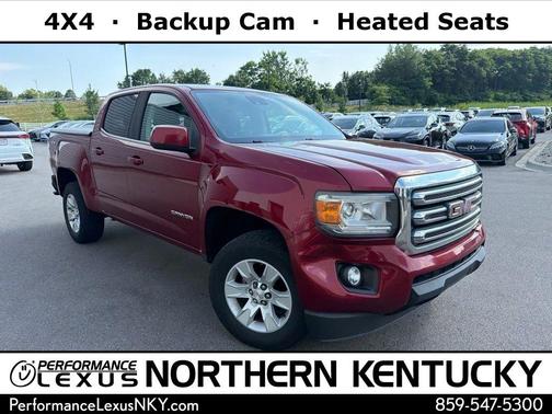 Red Quartz Tintcoat 2018 GMC Canyon SLE