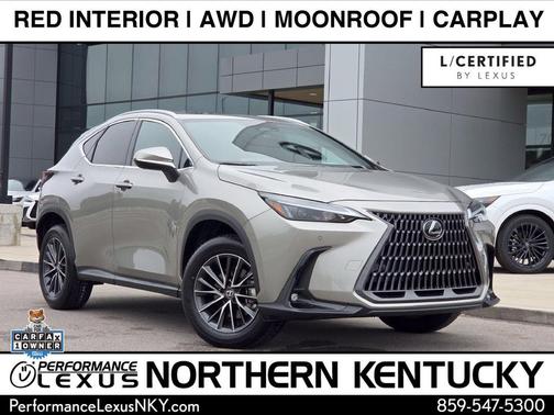 Atomic Silver 2025 Lexus NX 350 350
