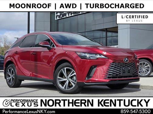 Matador Red Mica 2024 Lexus RX 350 Premium