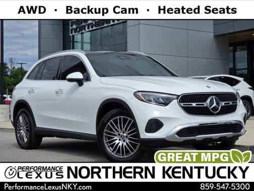Polar White 2025 Mercedes-Benz GLC 300 4MATIC