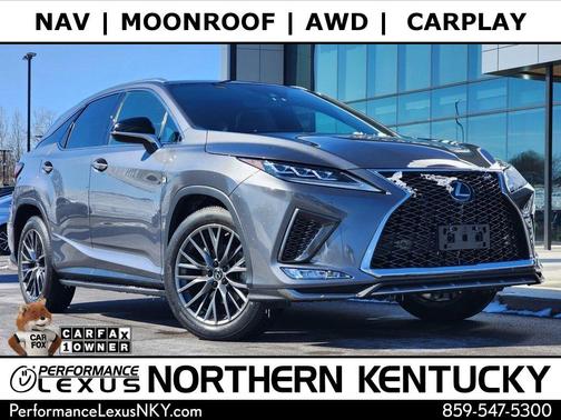 Gray Pearl 2022 Lexus RX 350 F SPORT Handling