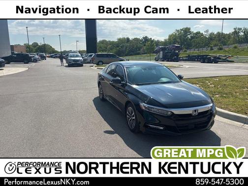 Crystal Black Pearl 2019 Honda Accord Hybrid Touring