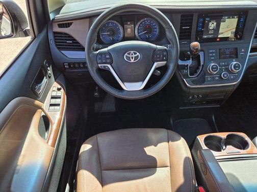 Blizzard Pearl 2015 Toyota Sienna Limited