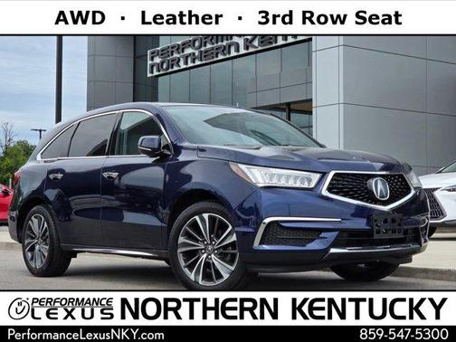 Apex Blue Pearl 2020 Acura MDX 3.5L w/Technology Package