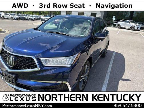 Apex Blue Pearl 2020 Acura MDX 3.5L w/Technology Package