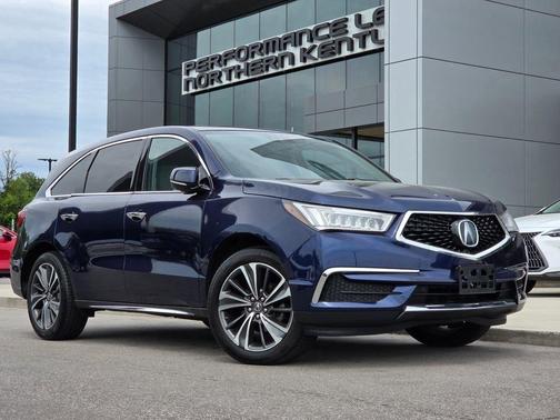 Apex Blue Pearl 2020 Acura MDX 3.5L w/Technology Package