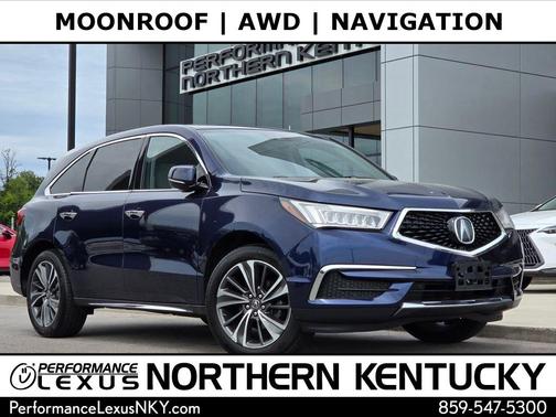 Apex Blue Pearl 2020 Acura MDX 3.5L w/Technology Package