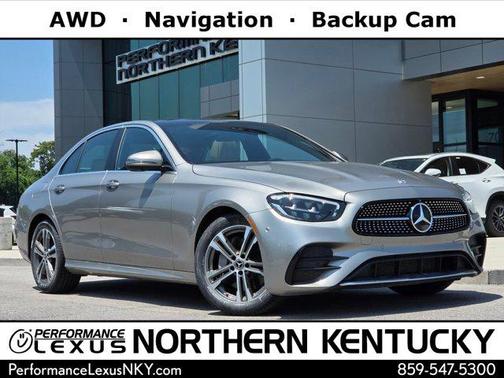 Mojave Silver Metallic 2022 Mercedes-Benz E-Class 4MATIC