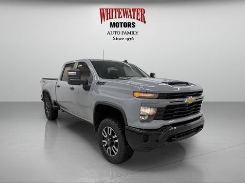 Slate Gray Metallic 2024 Chevrolet Silverado 2500 Custom