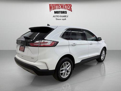 Oxford White 2022 Ford Edge SEL