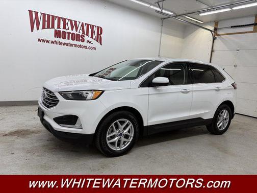 Oxford White 2022 Ford Edge SEL