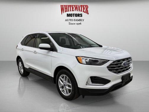 Oxford White 2022 Ford Edge SEL