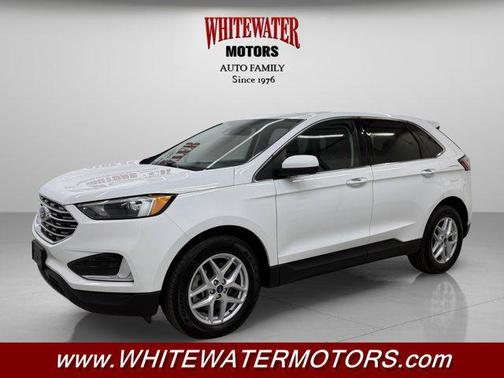 Oxford White 2022 Ford Edge SEL