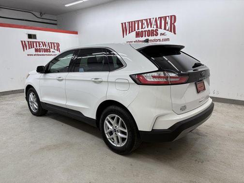 Oxford White 2022 Ford Edge SEL