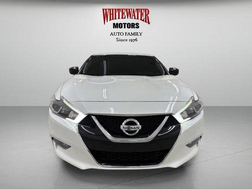 Pearl White 2018 Nissan Maxima 3.5 S