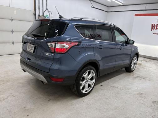 Blue Metallic 2018 Ford Escape Titanium