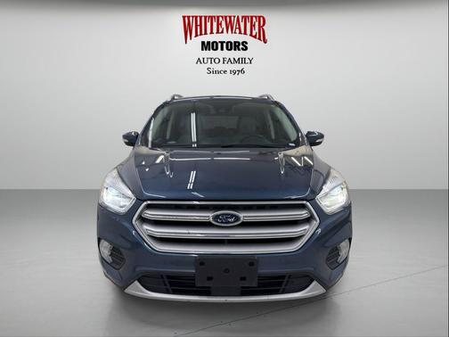 Blue Metallic 2018 Ford Escape Titanium