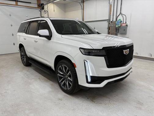 Crystal White Tricoat 2021 Cadillac Escalade Sport