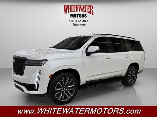 Crystal White Tricoat 2021 Cadillac Escalade Sport
