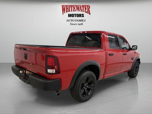 Flame Red Clearcoat 2024 RAM 1500 Classic Warlock Crew Cab 4x2 5'7' Box