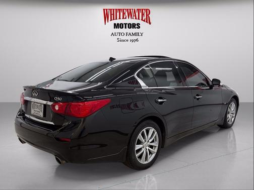 Black Obsidian 2015 INFINITI Q50 Premium