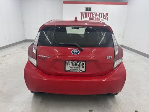 Absolutely Red 2015 Toyota Prius c One