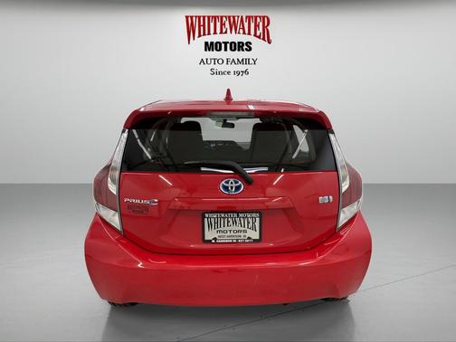 Absolutely Red 2015 Toyota Prius c One