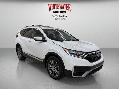 Platinum White Pearl 2022 Honda CR-V AWD Touring