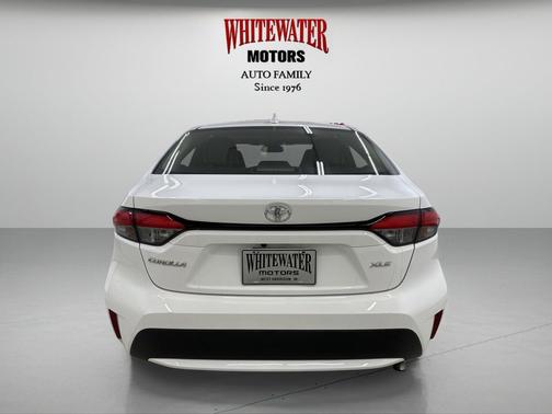 White 2022 Toyota Corolla XLE
