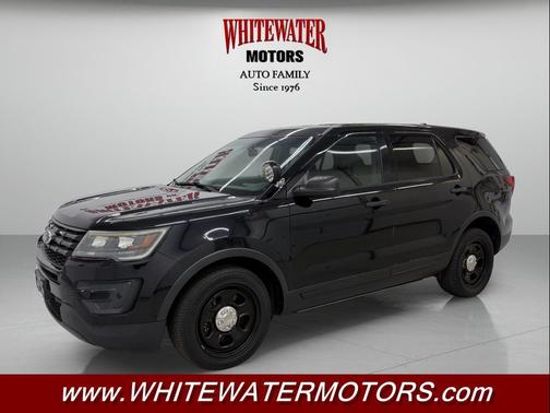 Shadow Black 2017 Ford Utility Police Interceptor Base