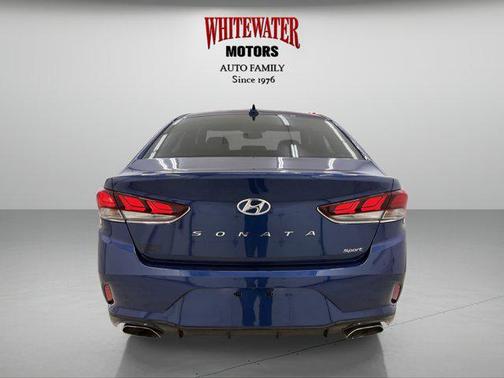 Lakeside Blue 2018 Hyundai SONATA Sport