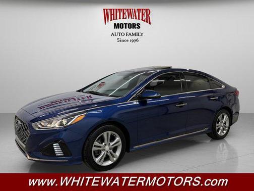 Lakeside Blue 2018 Hyundai SONATA Sport