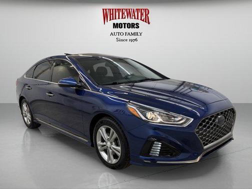 Lakeside Blue 2018 Hyundai SONATA Sport