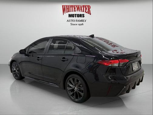Midnight Black Metallic 2024 Toyota Corolla XSE