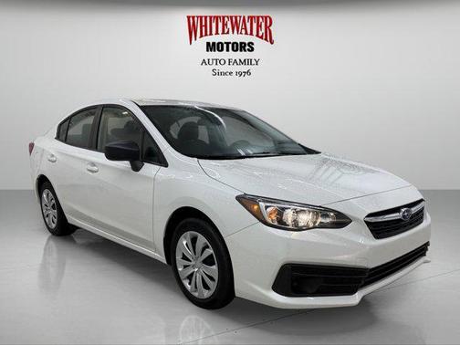 Crystal White Pearl 2023 Subaru Impreza Base