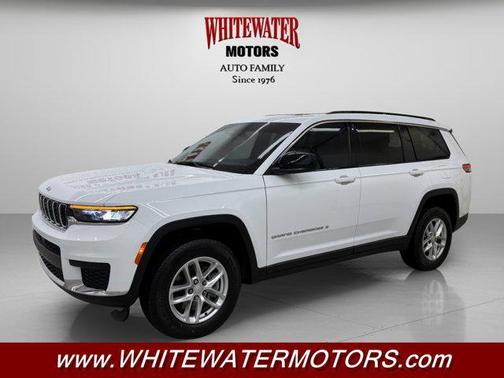 Bright White Clearcoat 2025 Jeep Grand Cherokee L Laredo