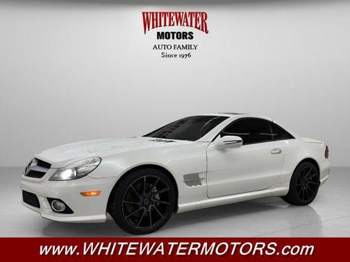 Diamond White Metallic 2011 Mercedes-Benz SL-Class SL 550