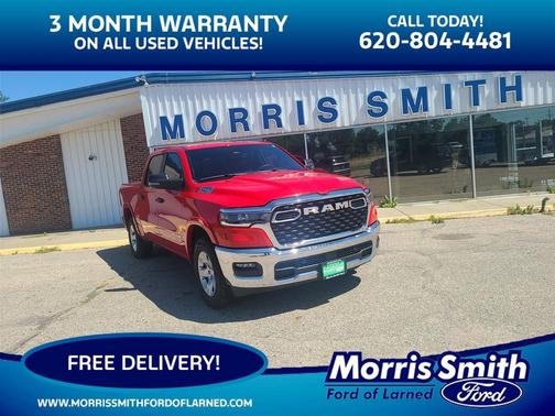 Flame Red Clearcoat 2025 RAM 1500 Big Horn/Lone Star