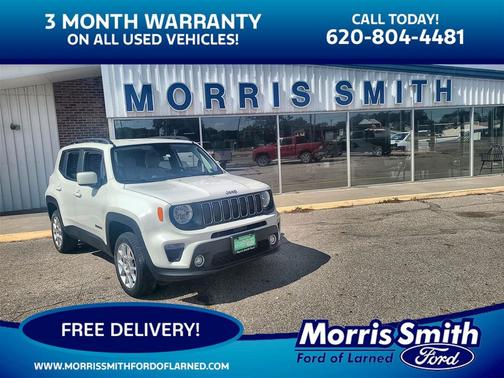 Alpine White Clearcoat 2020 Jeep Renegade Latitude