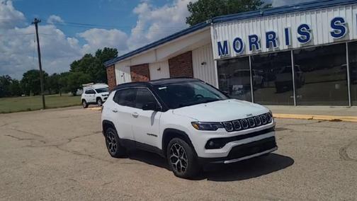 Bright White Clearcoat 2025 Jeep Compass Limited