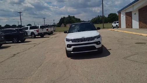 Bright White Clearcoat 2025 Jeep Compass Limited