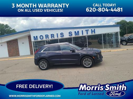 Midnight Sky Metallic 2024 Cadillac XT4 Premium Luxury