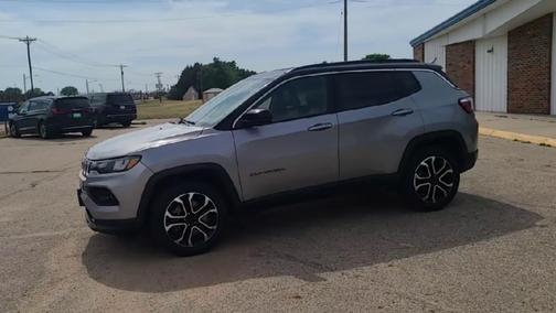 Billet Silver Metallic Clearcoat 2023 Jeep Compass Limited