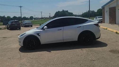 Pearl White Multi-Coat 2021 Tesla Model Y Long Range Dual Motor All-Wheel Drive